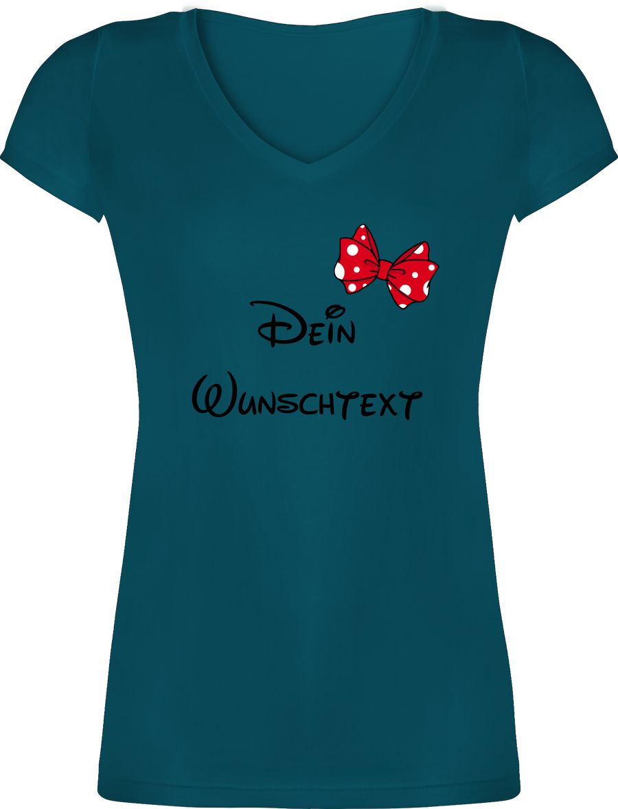 Shirtracer Wunschtext Schleife Shirts & Mehr Shirtracer