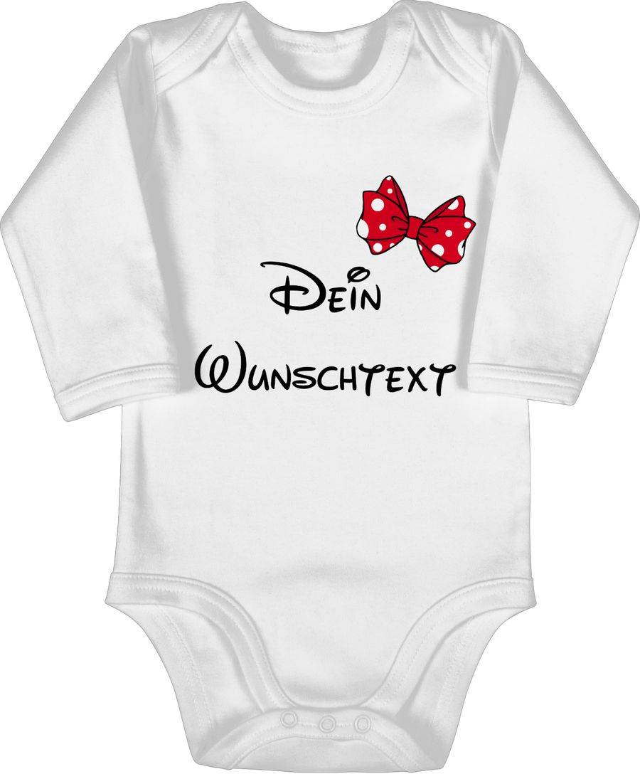 Shirtracer Wunschtext Schleife Shirts & Mehr Shirtracer