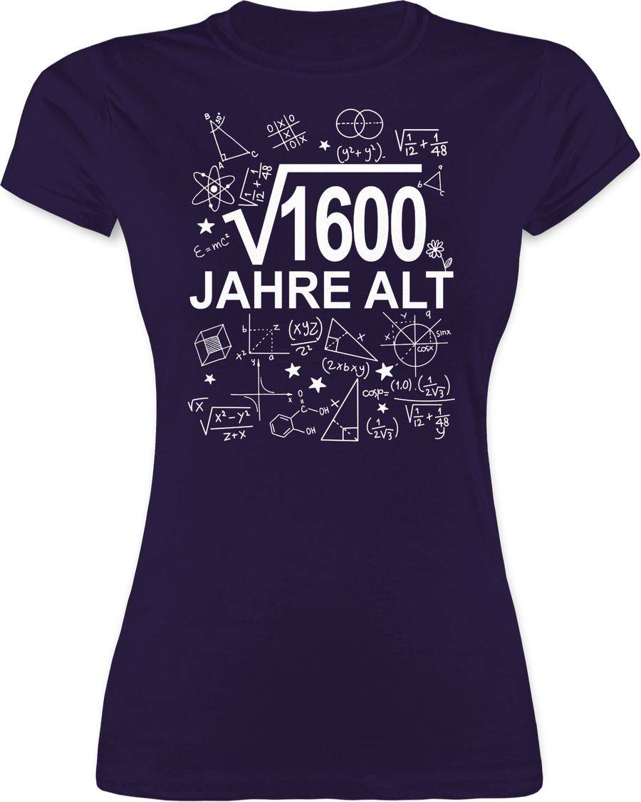 Shirtracer (Wurzel 1600) Vierzig Jahre alt weiß: T-Shirt Gym Bag Shirtracer