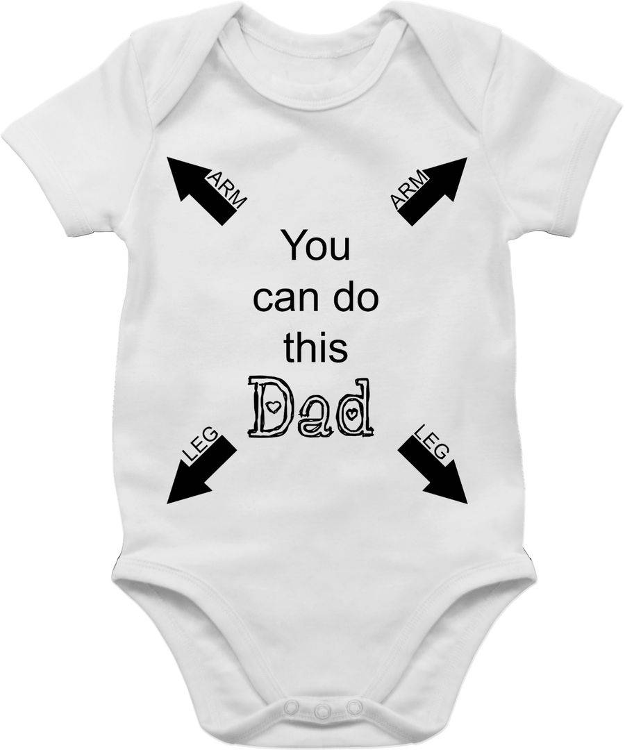 Shirtracer You can do this dad - Ratgeber für Papa: T-Shirt Turnbeutel Shirtracer
