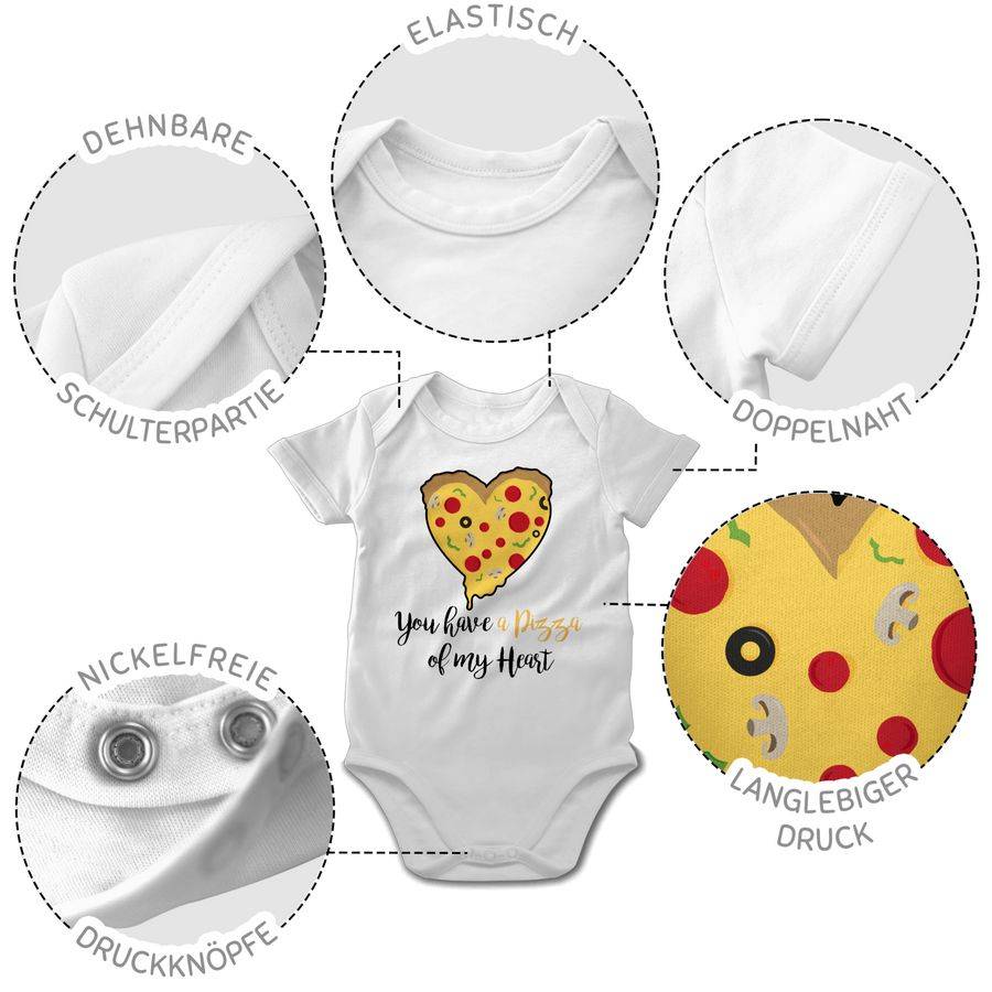 Shirtracer You Have A Pizza Of My Heart Schwarz Shirts & Mehr Shirtracer