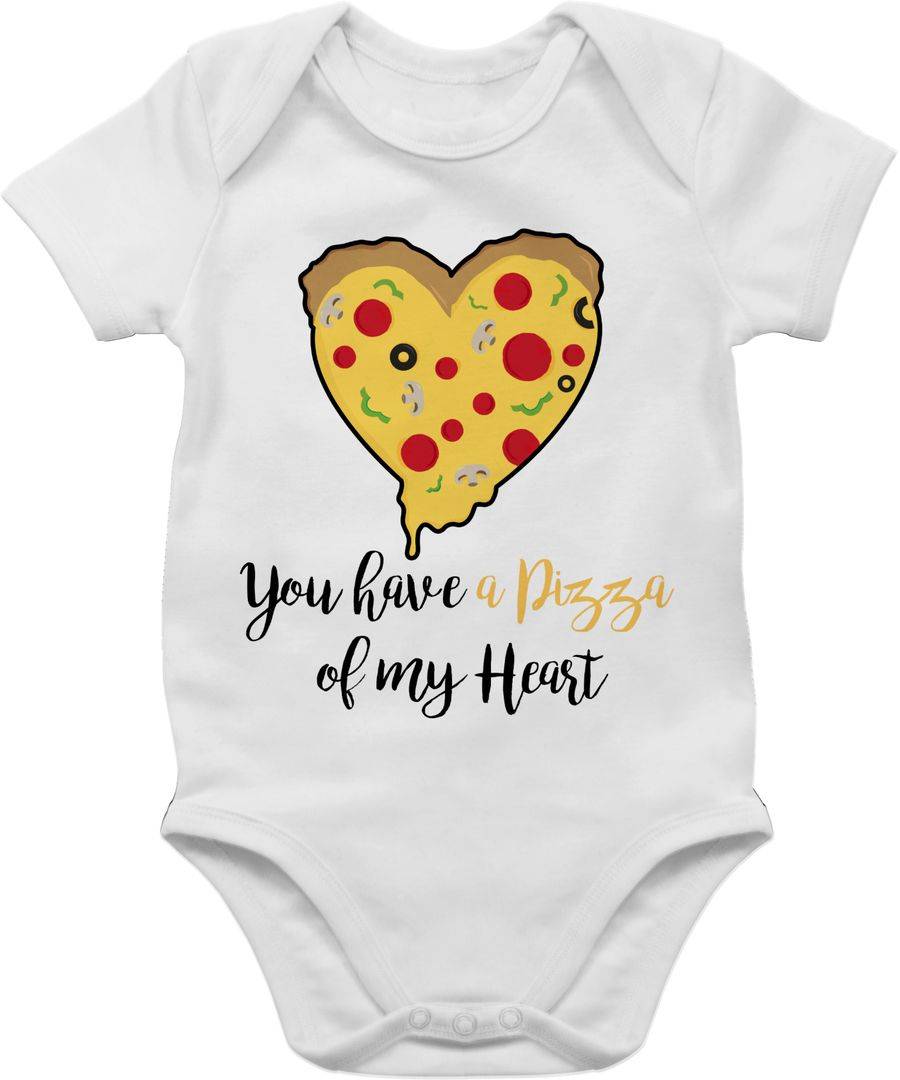 Shirtracer You have a Pizza of my heart schwarz Shirts & Mehr Shirtracer