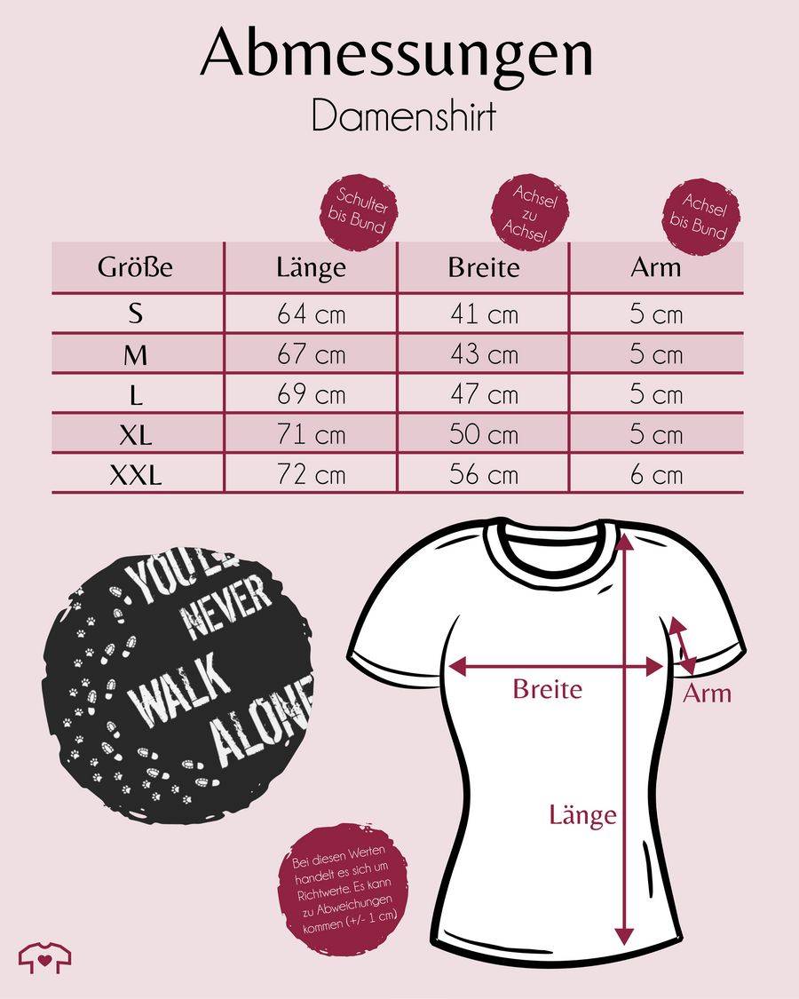 Shirtracer You'll Never Walk Alone Gassi Shirts & Mehr Shirtracer