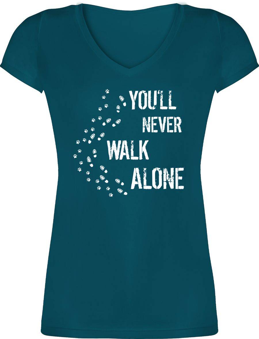 Shirtracer You'll never walk alone Gassi Shirts & Mehr Shirtracer