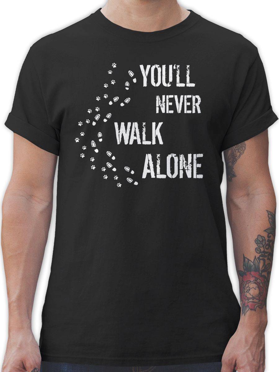 Shirtracer You'll Never Walk Alone Gassi Shirts & Mehr Shirtracer