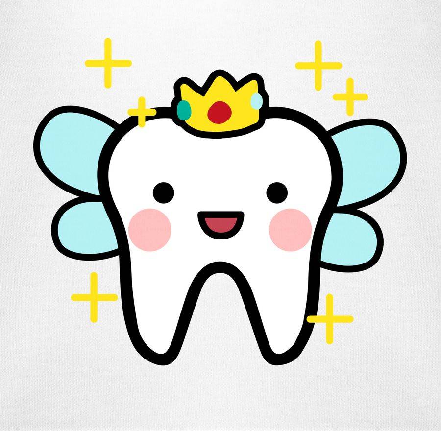 Shirtracer Zahnfee Mit Krone: Tshirt Rucksack Shirtracer