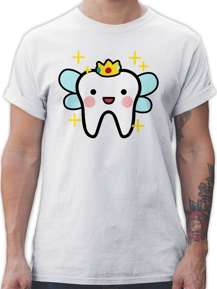 Shirtracer Zahnfee mit Krone: Tshirt Rucksack Shirtracer