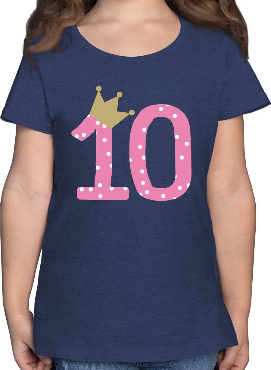 Shirtracer Zehn Krone Mädchen Zehnter Shirts & Mehr Shirtracer