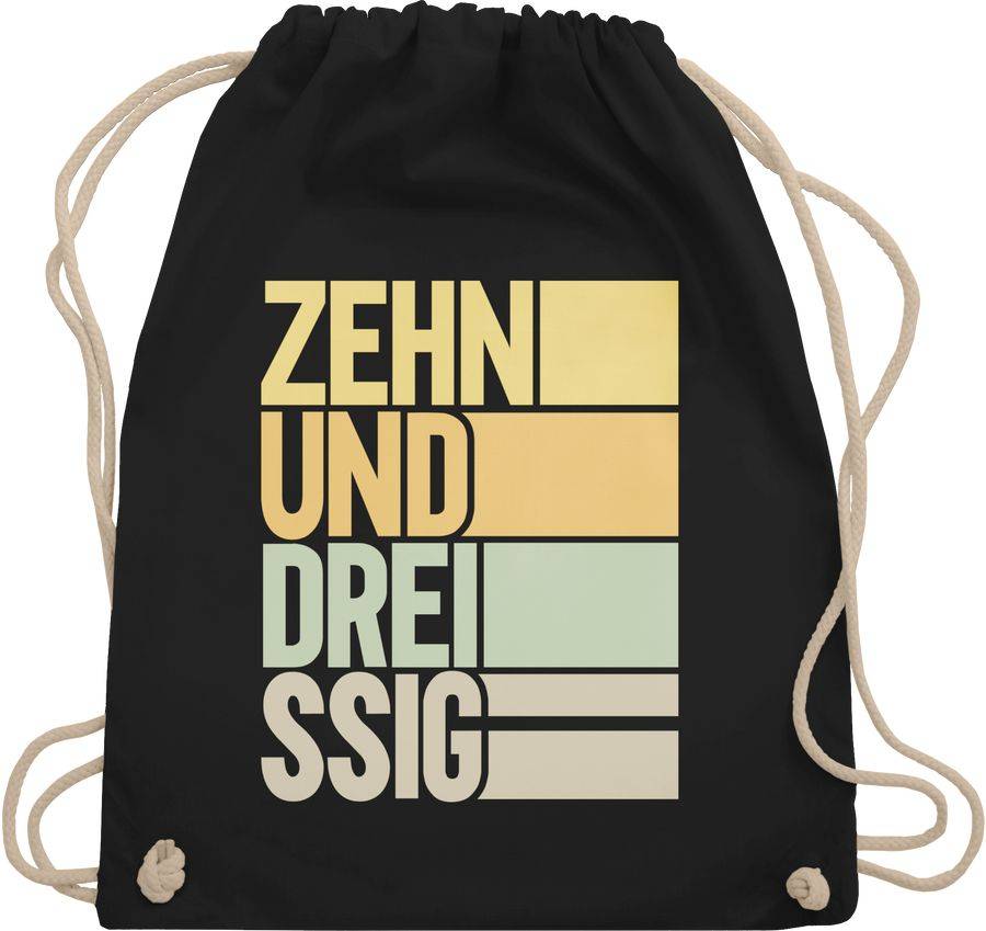 Shirtracer Zehnunddreissig: Tshirt Turnbeutel Shirtracer