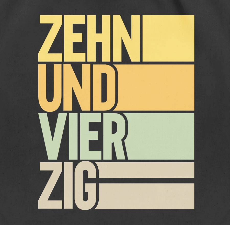 Shirtracer Zehnundvierzig: Tshirt Turnbeutel Shirtracer
