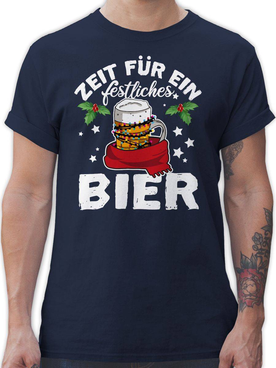 Shirtracer Zeit für ein festliches Bier - weiß Shirts & Mehr Shirtracer