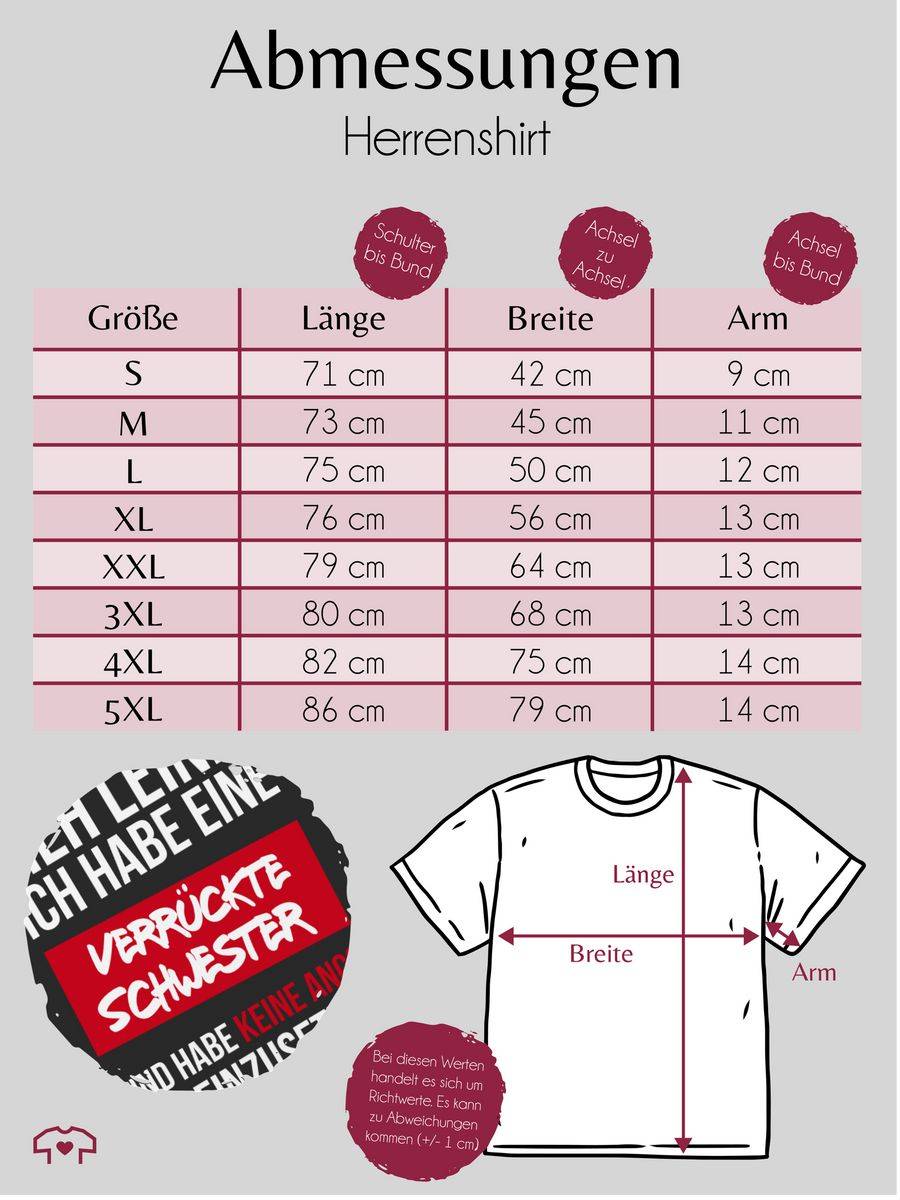 Shirtracer Zieh Leine Ich Habe Eine Verrückte Schwester: Tshirt Rucksack Shirtracer