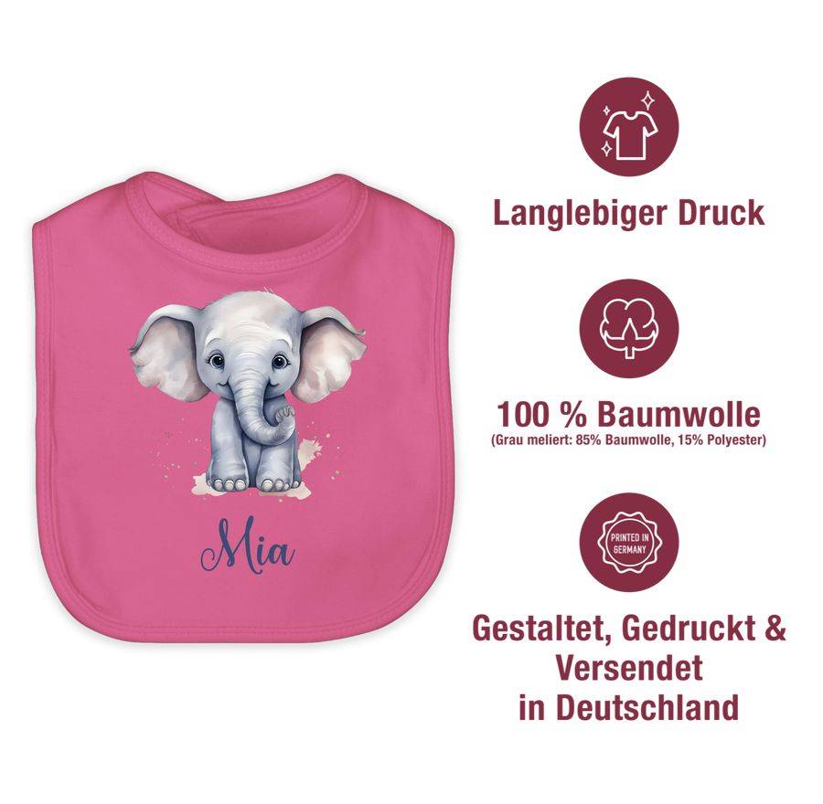 Shirtracer Zootiere - Elefant Dickhäuter Grauer Riese Rüsseltier: Tshirt Gym Bag Shirtracer