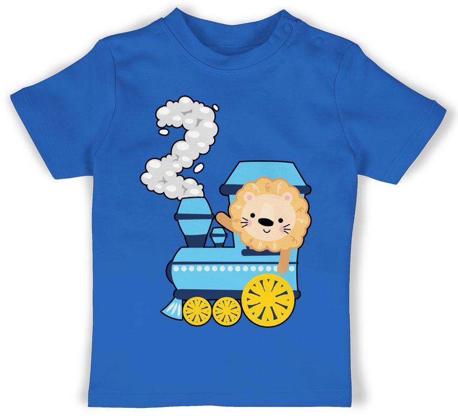 Shirtracer Zug mit Löwe Zwei Shirts & Mehr Shirtracer