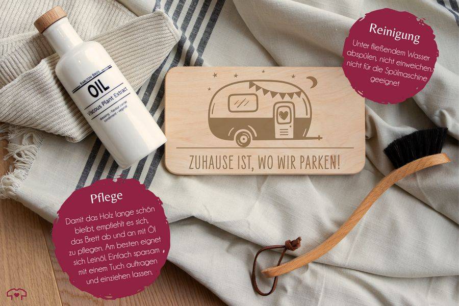 Shirtracer Zuhause Ist Da Wo Wir Parken - Geschenk Wohnwagen Wohnanhänger Camper Shirts & Shirtracer