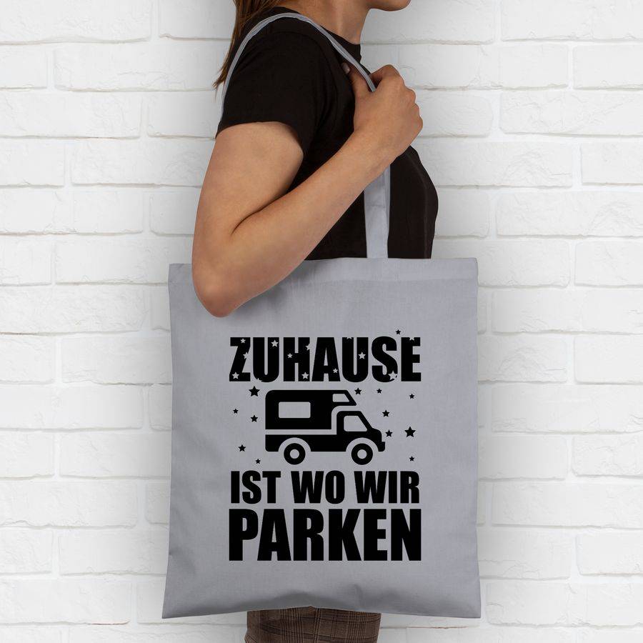 Shirtracer Zuhause Ist Wo Wir Parken - Schwarz Shirts & Mehr Shirtracer