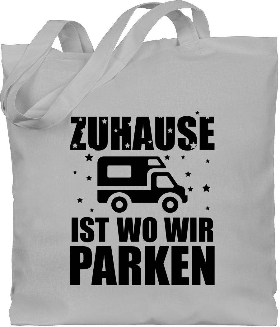 Shirtracer Zuhause ist wo wir parken - schwarz Shirts & Mehr Shirtracer