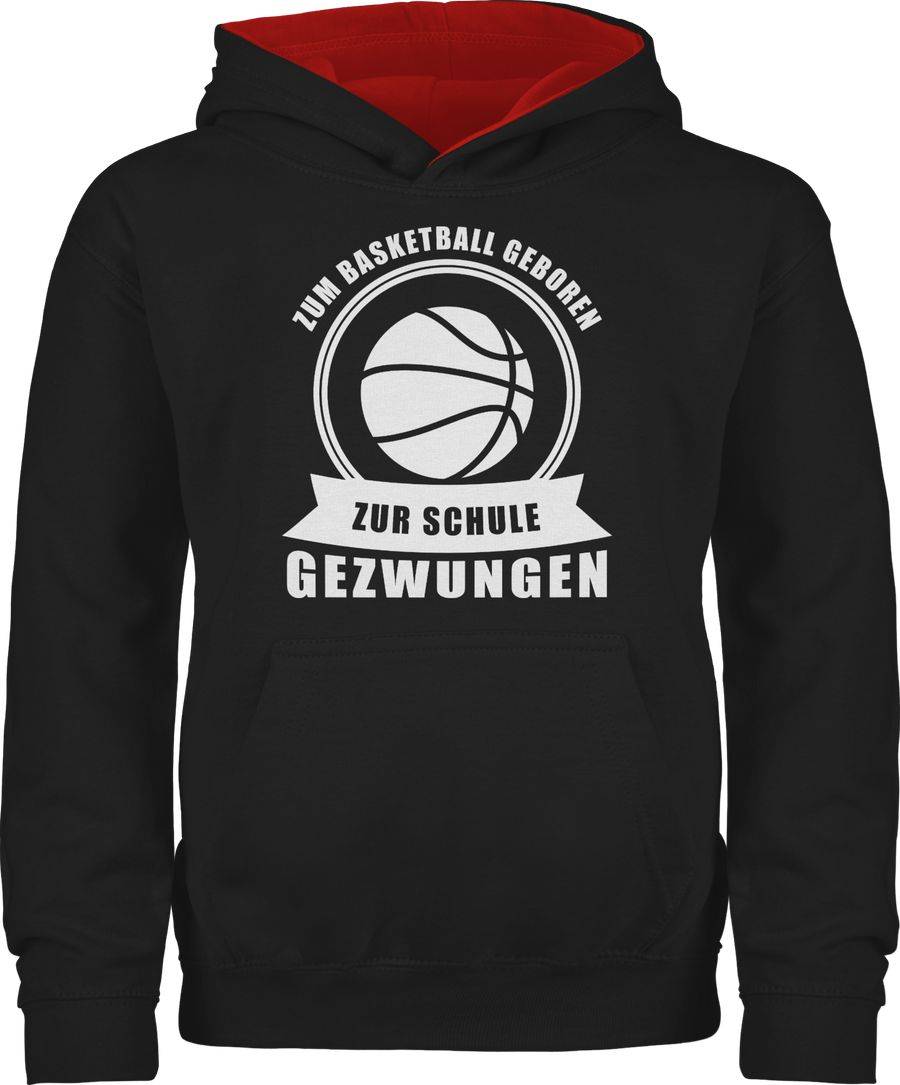 Shirtracer Zum Basketball geboren Zur Schule gezwungen: T-Shirt Gym Bag Shirtracer