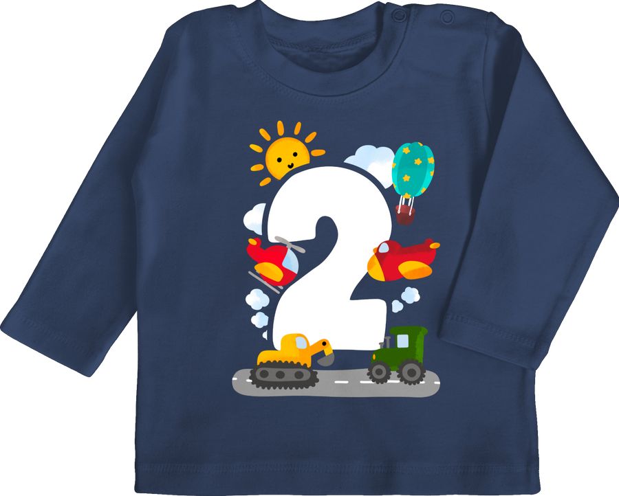 Shirtracer Zwei - Aquarell Fahrzeuge Shirts & Mehr Shirtracer