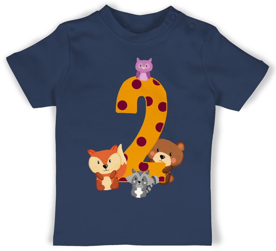 Shirtracer Zwei Waldtiere: T-Shirt Rucksack Shirtracer