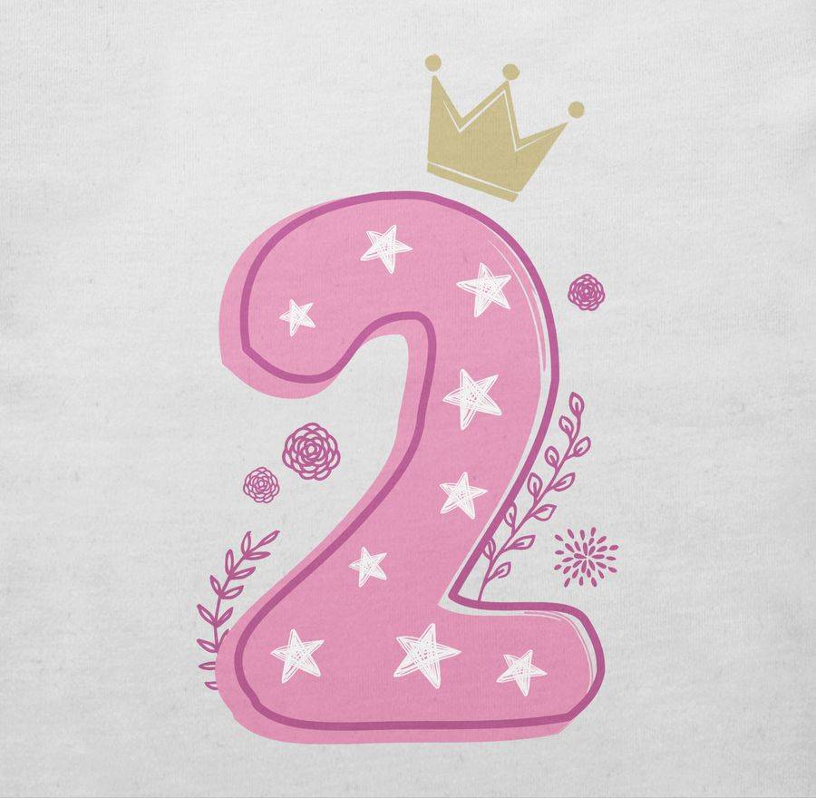 Shirtracer Zweiter Mädchen Krone Sterne: T-Shirt Rucksack Shirtracer