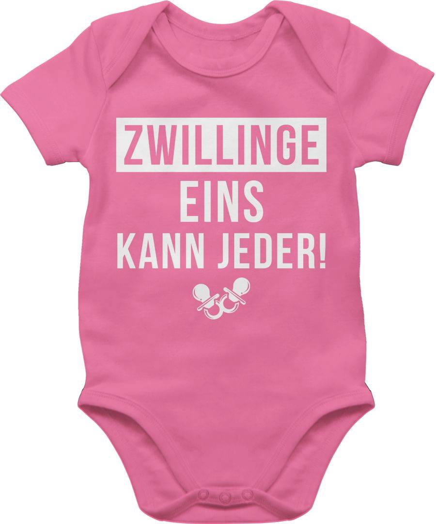 Shirtracer Zwillinge - EINS kann jeder: Tshirt Rucksack Shirtracer
