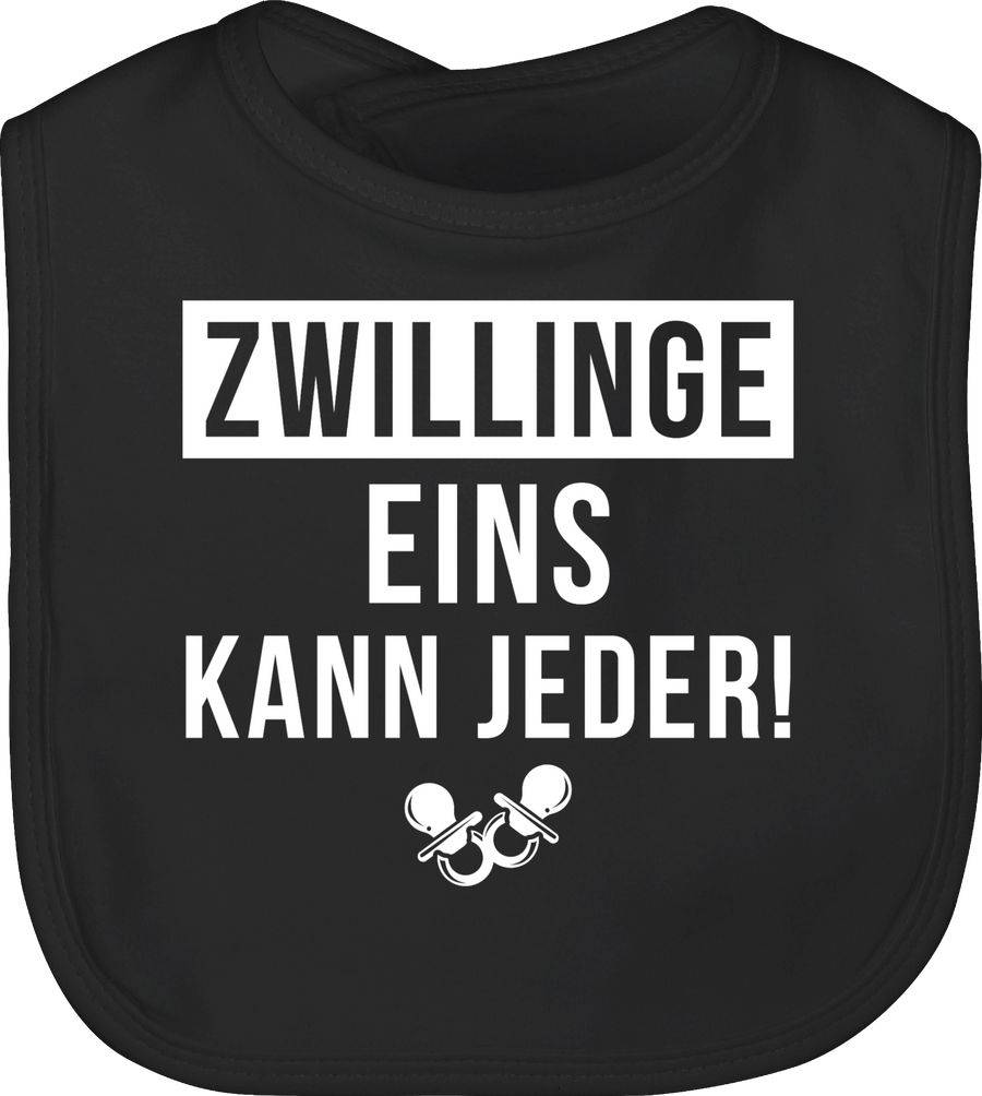 Shirtracer Zwillinge - EINS kann jeder: Tshirt Rucksack Shirtracer