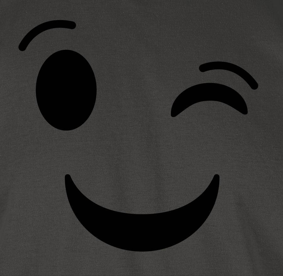 Shirtracer Zwinker Emoticon Karneval: Tshirt Gym Bag Shirtracer