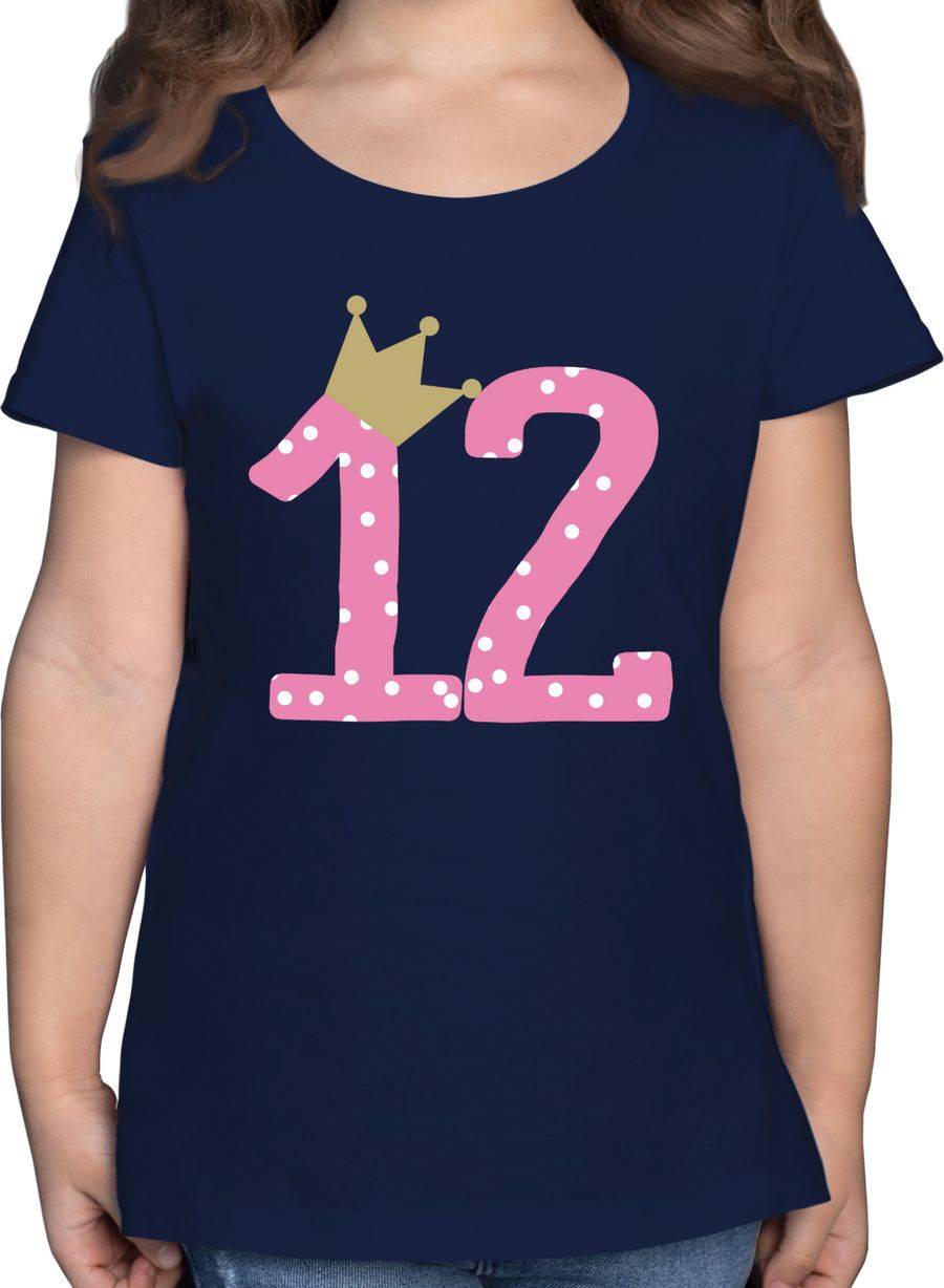 Shirtracer Zwölf Krone Mädchen Zwölfter Shirts & Mehr Shirtracer
