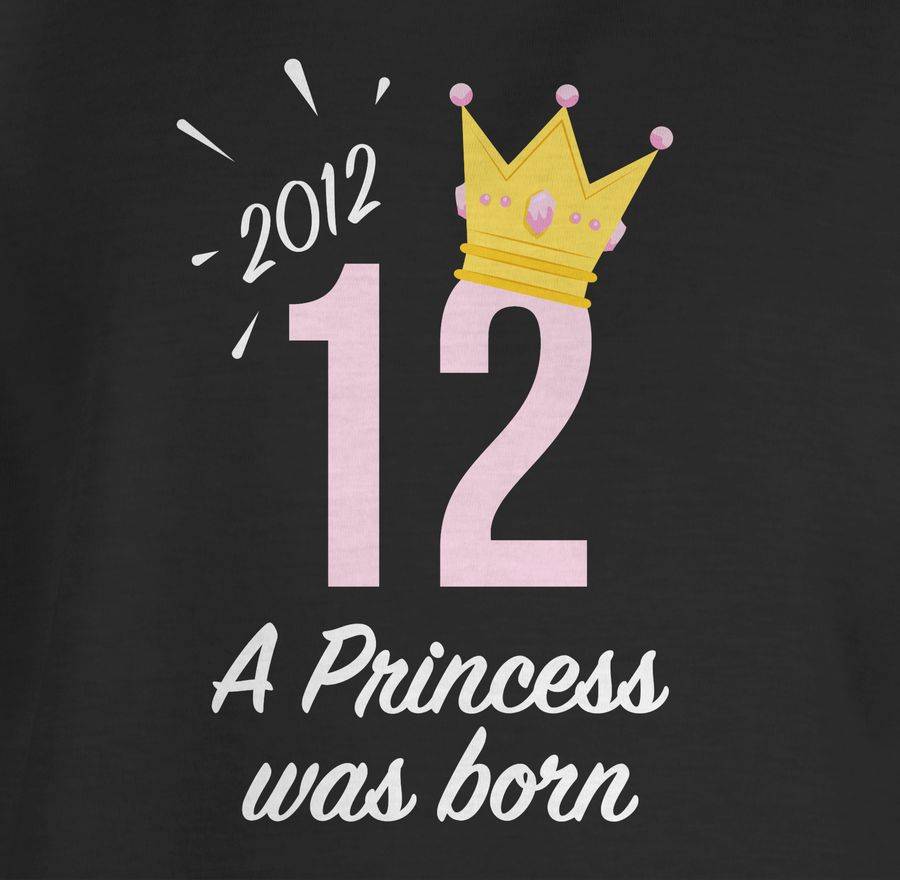 Shirtracer Zwölfter Mädchen Princess 2012: T-Shirt Turnbeutel Shirtracer