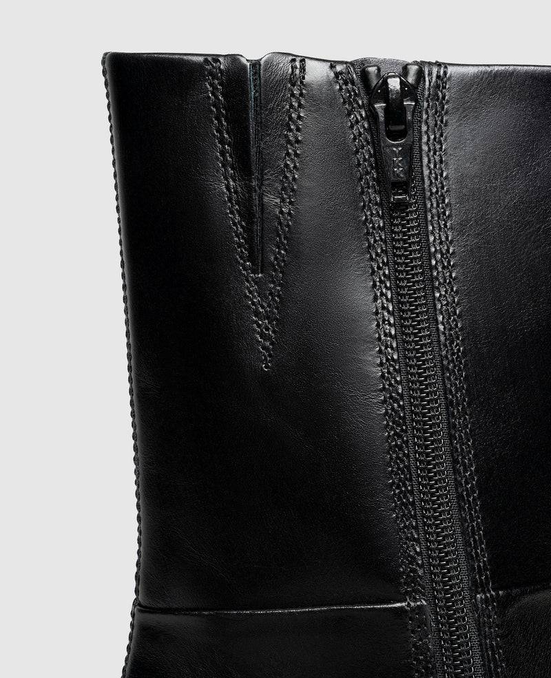 Shoepassion Angesagte Boots Aus Glattleder Mit Hohem Blockabsatz Vagabond Shoepassion