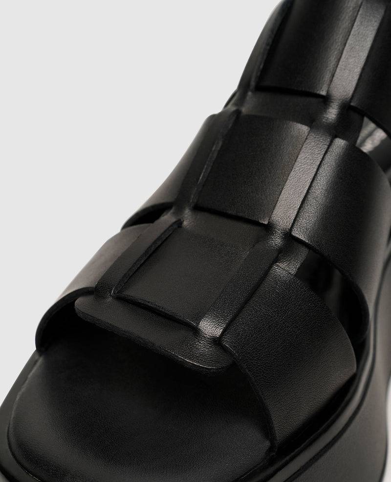 Shoepassion Angesagte Fischersandale Mit Plateau-Sohle Vagabond Shoepassion