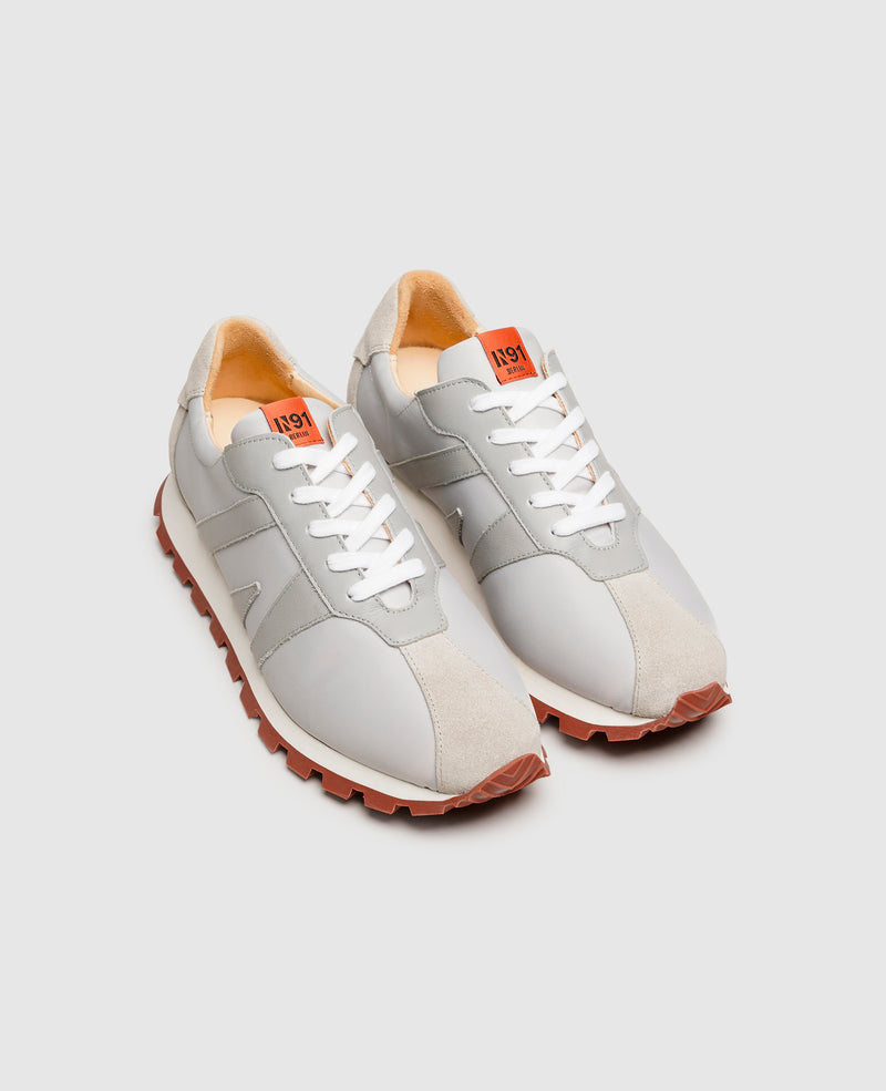 Shoepassion Angesagte Material-Mix-Runner Für Damen| N91 Bei Shoepassion