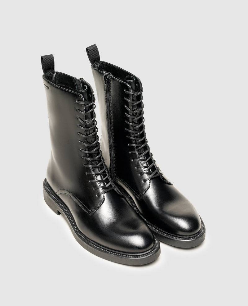 Shoepassion Angesagter, Robuster Glattleder-Schnürboot Für Damen Vagabond Shoepassion