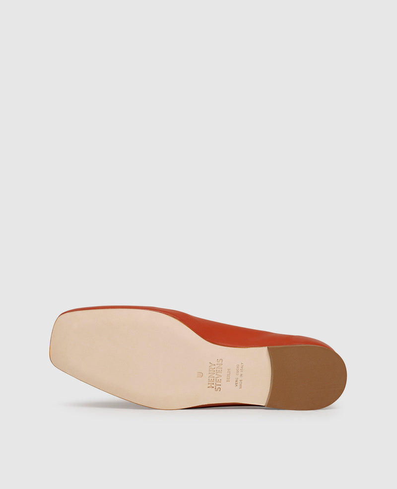 Shoepassion Audrey B Loafer In Rot - Henry Stevens Shoepassion