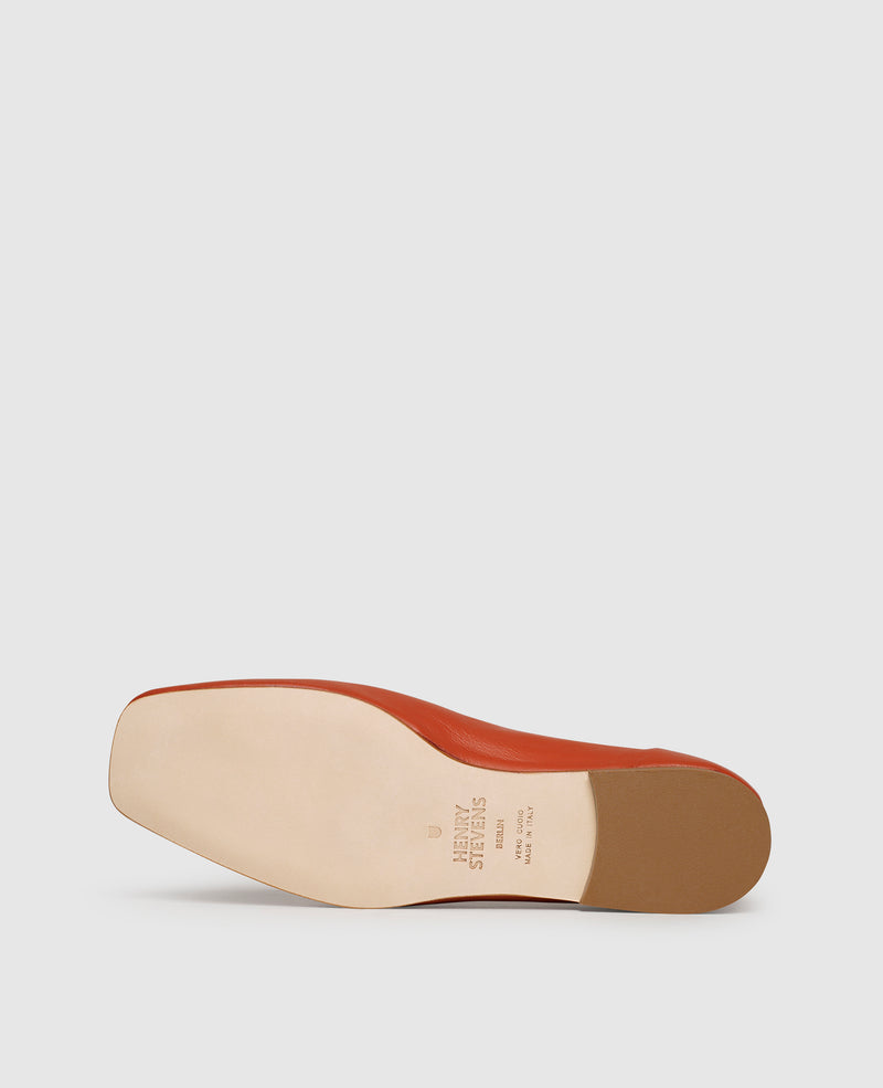 Shoepassion Audrey HVL Loafer In Rot - Henry Stevens Shoepassion