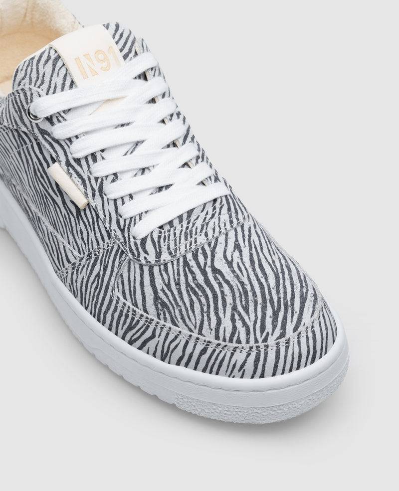 Shoepassion Bball M AA Sneaker In Zebra - N91 Shoepassion