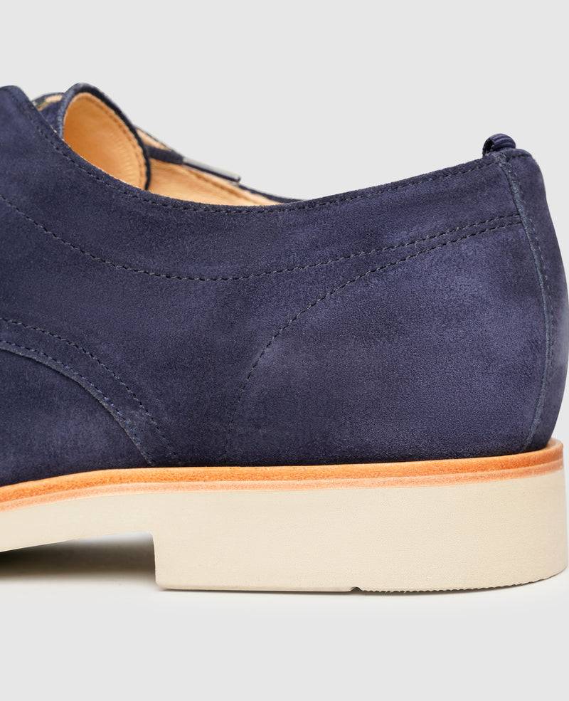 Shoepassion Ben PD Derby In Navy - Henry Stevens Shoepassion