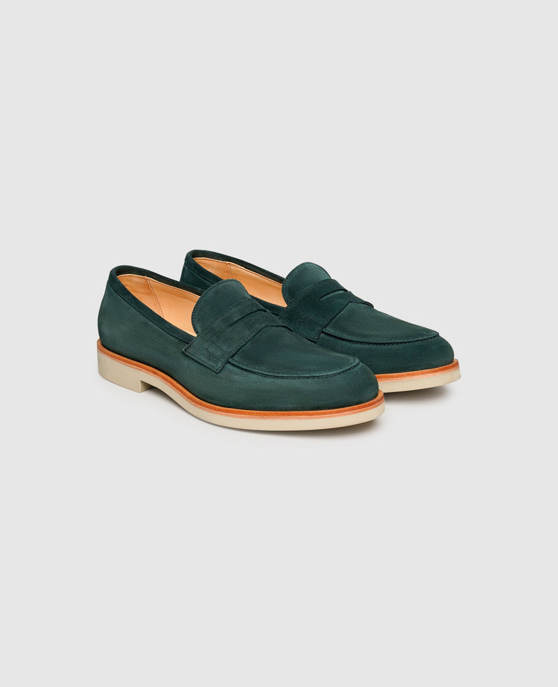 Shoepassion Ben PL Loafer In Grün - Henry Stevens Shoepassion