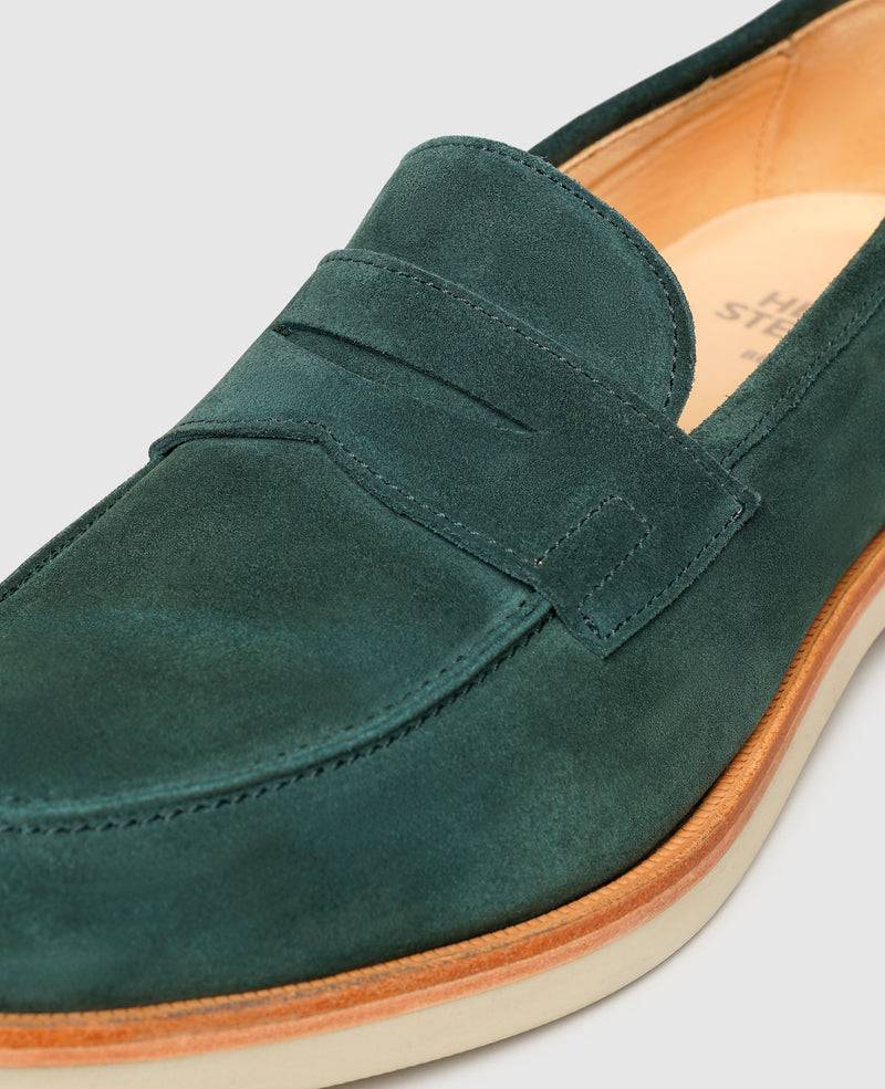 Shoepassion Ben PL Loafer In Grün - Henry Stevens Shoepassion