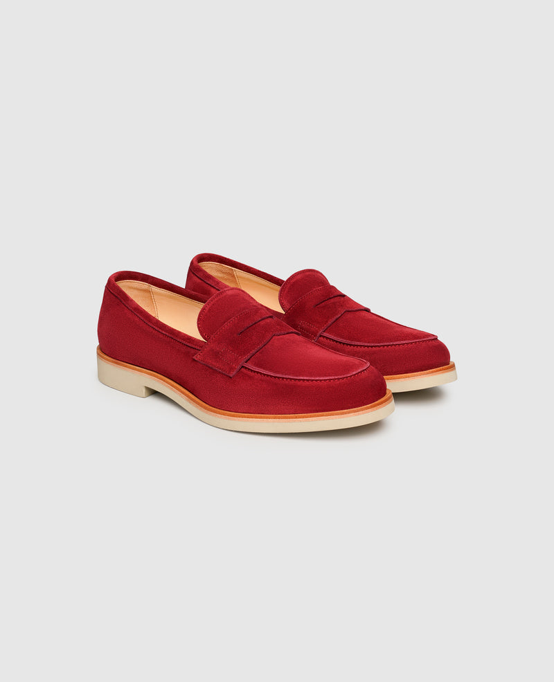 Shoepassion Ben PL Loafer In Rot - Henry Stevens Shoepassion