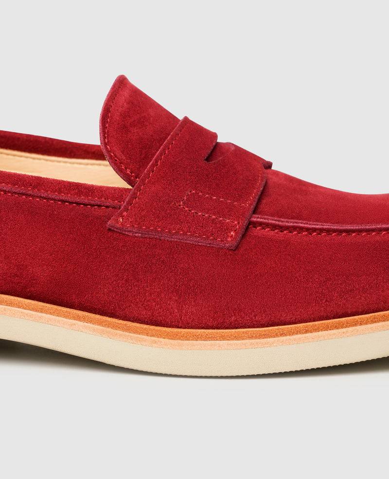 Shoepassion Ben PL Loafer In Rot - Henry Stevens Shoepassion