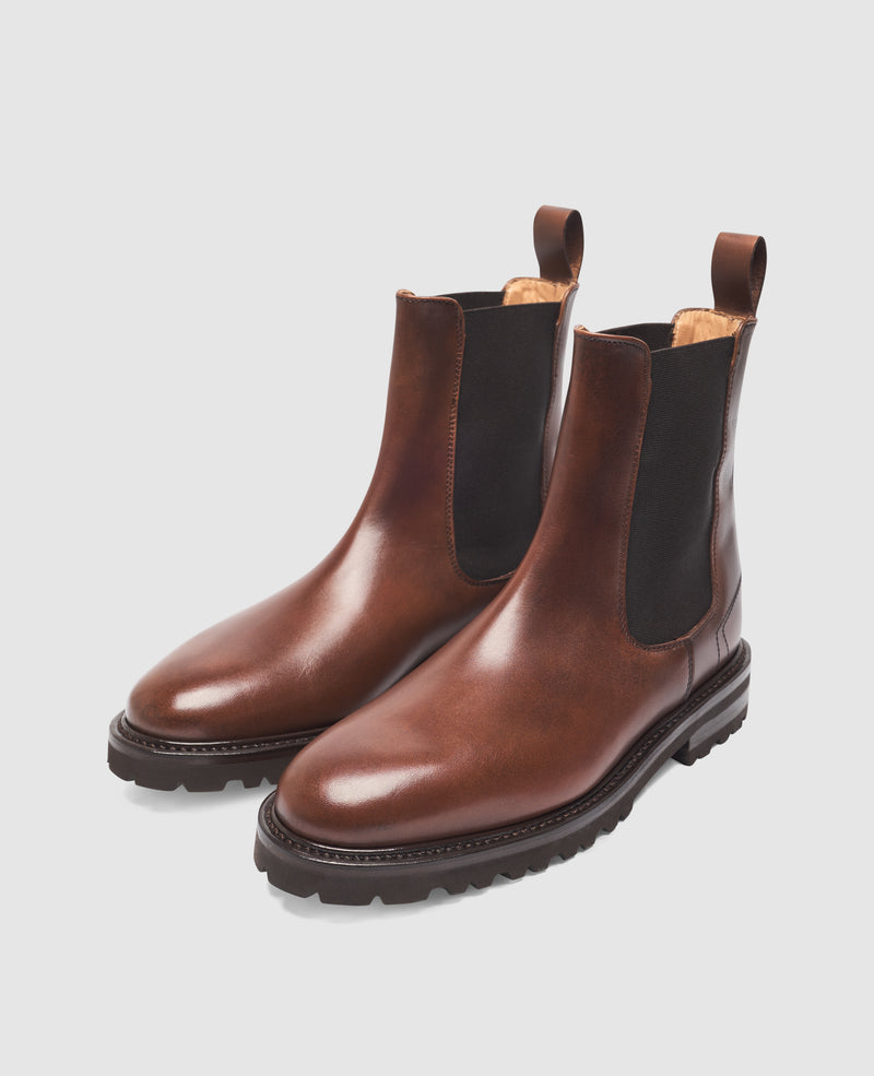 Shoepassion Bonnie CB5 Chelsea Boot In Mittelbraun - Henry Stevens Shoepassion