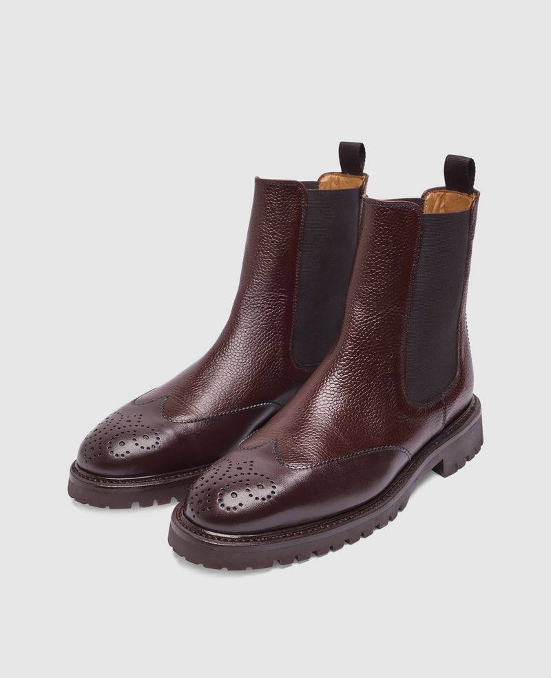 Shoepassion Bonnie FBCB3 Chelsea Boot In Dunkelbraun - Henry Stevens Shoepassion