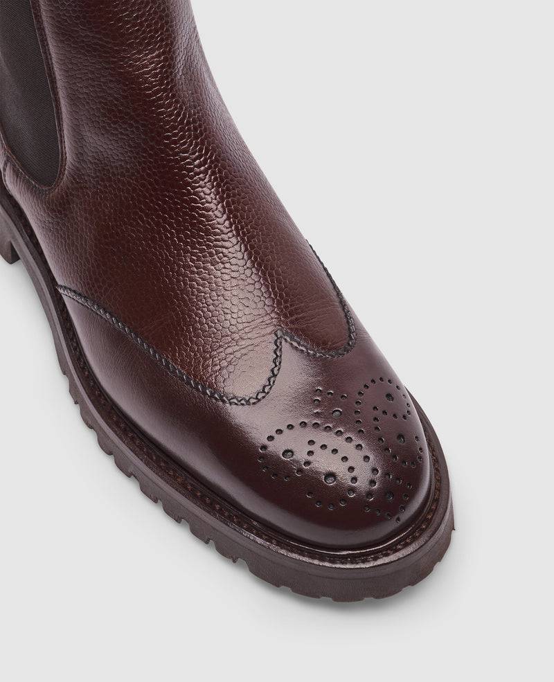 Shoepassion Bonnie FBCB3 Chelsea Boot In Dunkelbraun - Henry Stevens Shoepassion