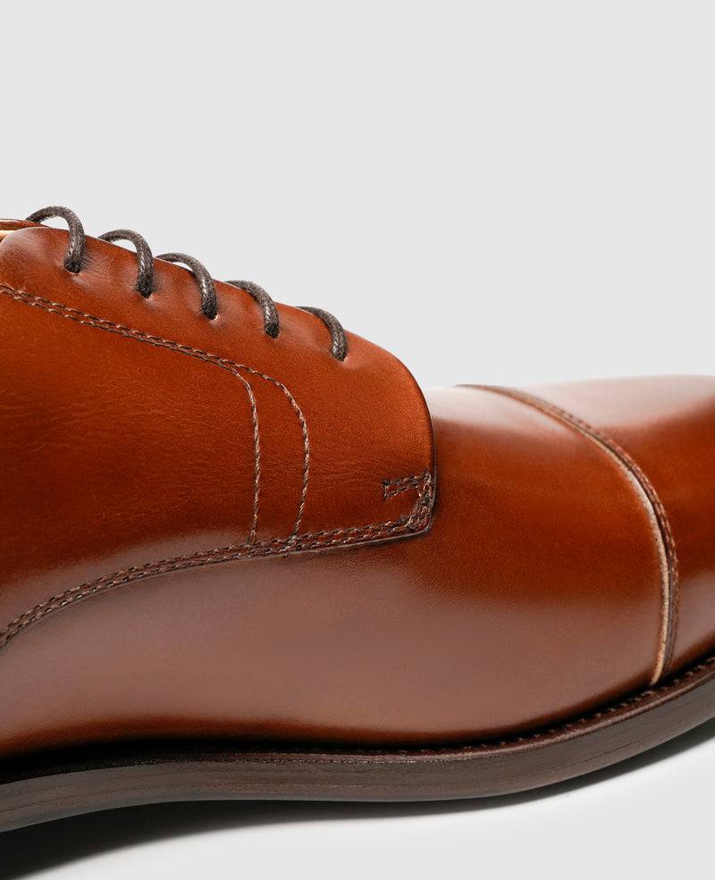 Shoepassion Breiter Captoe Derby Schnürschuh Für Herren Henry Stevens Shoepassion