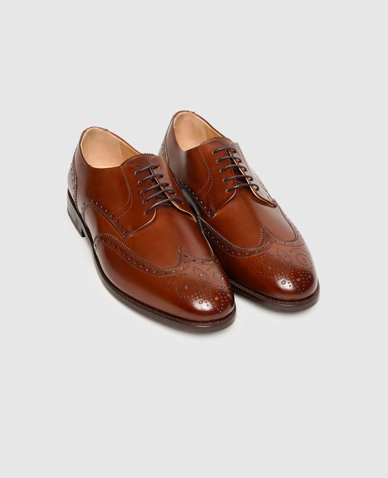 Shoepassion Breiter Full-Brogue Derby Herrenschuh Henry Stevens Shoepassion