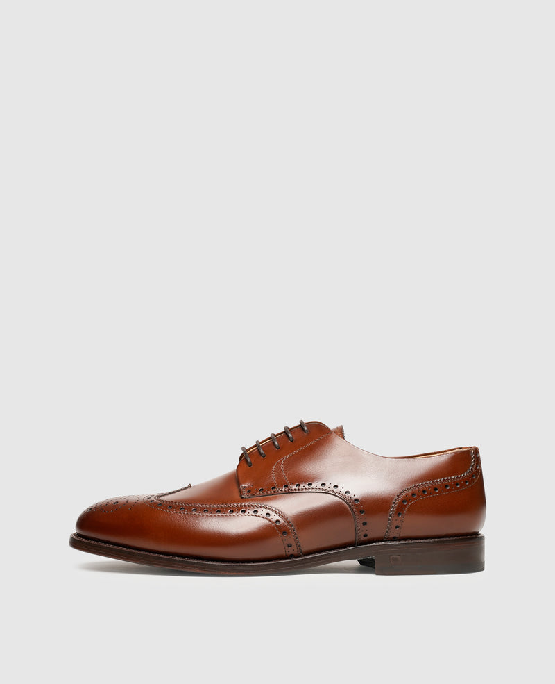 Shoepassion Breiter Full-Brogue Derby Herrenschuh Henry Stevens Shoepassion