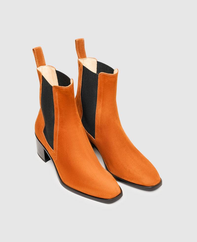 Shoepassion Chelsea Boot Für Damen Aus Ziegenvelours Henry Stevens Shoepassion