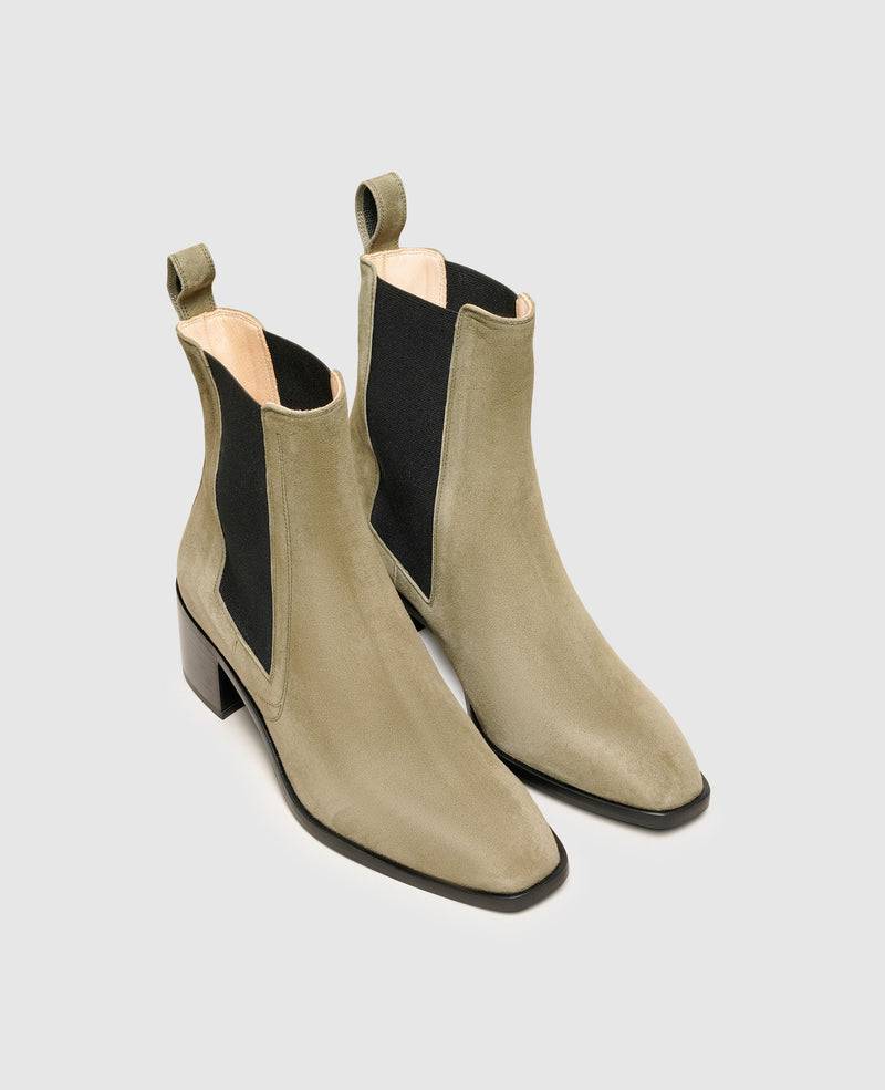 Shoepassion Chelsea Boot Für Damen Aus Ziegenvelours Henry Stevens Shoepassion